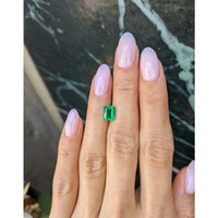 1.57 Ct. Emerald from Zambia Life Style
