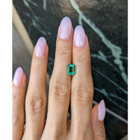 1.78 Ct. Emerald from Zambia Life Style