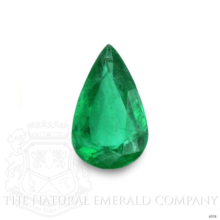 Emerald Ring 2.85 Ct. 18K White Gold