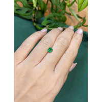 0.57 Ct. Emerald from Colombia Life Style