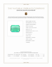 0.42 Ct. Emerald from Colombia Scan Report