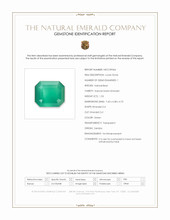 1.53 Ct. Emerald from Zambia Scan Report