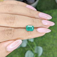 1.93 Ct. Emerald from Zambia Life Style