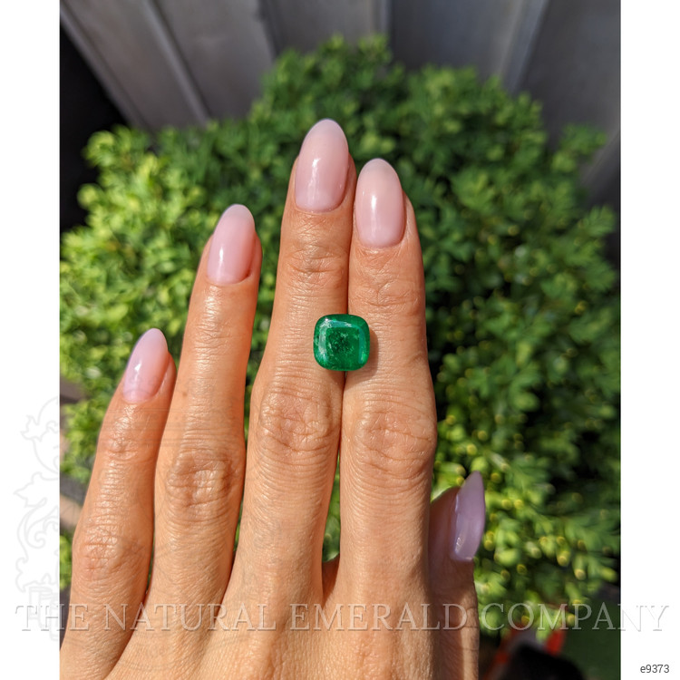 4.72 Ct. Cabochon Emerald from Colombia