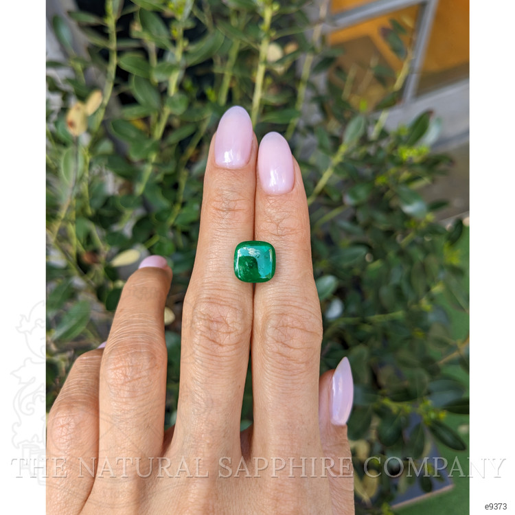 4.72 Ct. Cabochon Emerald from Colombia