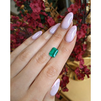2.63 Ct. Emerald from Colombia Life Style