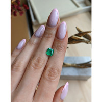 1.63 Ct. Emerald from Colombia Life Style