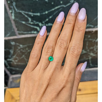 1.23 Ct. Emerald from Zambia Life Style