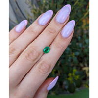 1.14 Ct. Emerald from Colombia Life Style