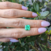 2.72 Ct. Emerald from Colombia Life Style