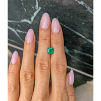 1.49 Ct. Emerald from Colombia Life Style