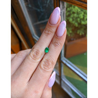 0.68 Ct. Emerald from Zambia Life Style