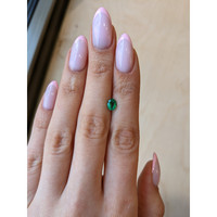 0.67 Ct. Emerald from Zambia Life Style