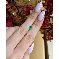 0.59 Ct. Emerald from Zambia Life Style
