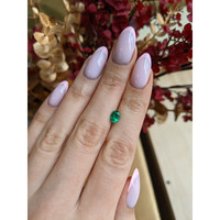 0.76 Ct. Emerald from Zambia Life Style