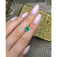1.56 Ct. Emerald from Zambia Life Style