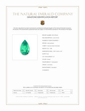 3.88 Ct. Emerald from Colombia Scan Report