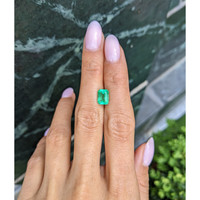 1.81 Ct. Emerald from Colombia Life Style