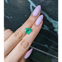 3.71 Ct. Emerald from Zambia Life Style