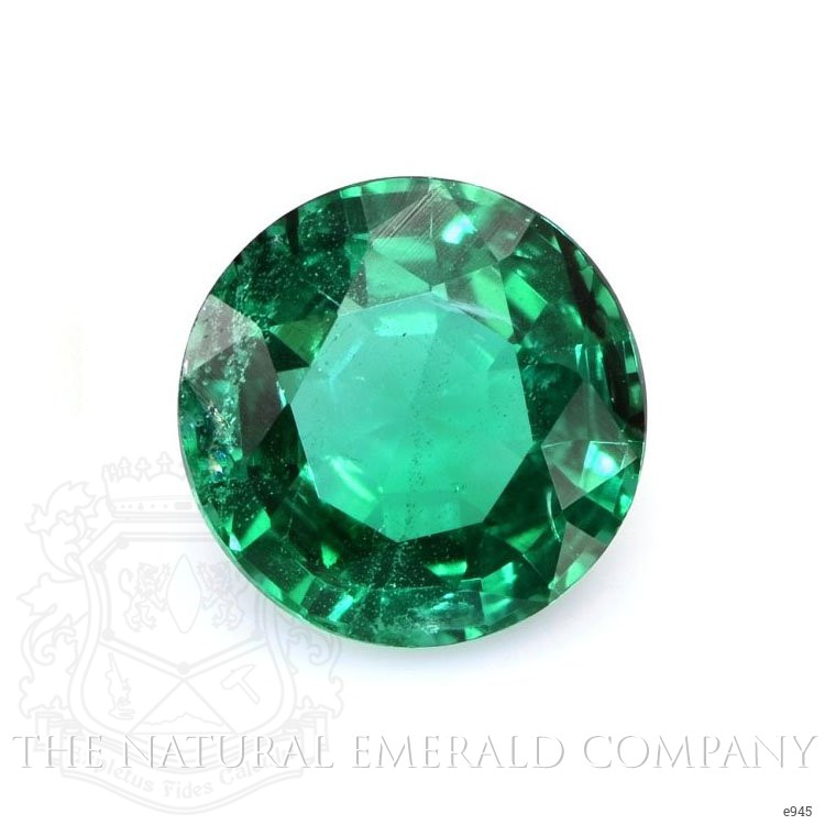 Halo Emerald Ring 1.32 Ct., 18K White Gold