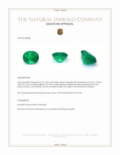 6.15 Ct. Emerald from Ethiopia Appraisal