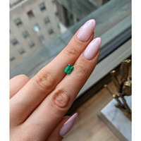 1.19 Ct. Emerald from Colombia Life Style