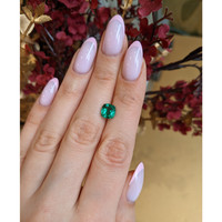 1.63 Ct. Emerald from Zambia Life Style