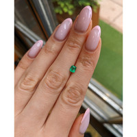 0.46 Ct. Emerald from Colombia Life Style