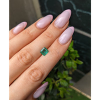 0.97 Ct. Emerald from Zambia Life Style