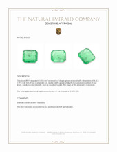2.05 Ct. Emerald from Colombia Appraisal