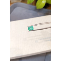 1.29 Ct. Emerald from Brazil Life Style