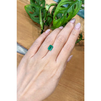1.62 Ct. Emerald from Zambia Life Style