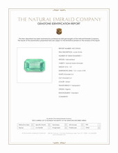 1.01 Ct. Emerald from Nigeria Scan Report