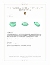 0.55 Ct. Emerald from Nigeria Appraisal