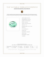 1.63 Ct. Emerald from Nigeria Scan Report