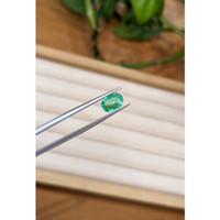 0.98 Ct. Emerald from Nigeria Life Style