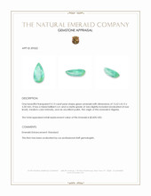 4.13 Ct. Emerald from Nigeria Appraisal