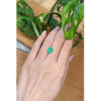 2.62 Ct. Emerald from Nigeria Life Style