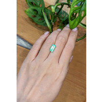 2.77 Ct. Emerald from Nigeria Life Style