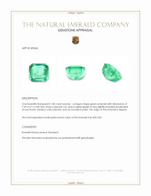 1.85 Ct. Emerald from Nigeria Appraisal