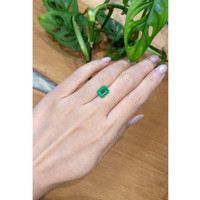 2.59 Ct. Emerald from Zambia Life Style