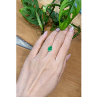 1.74 Ct. Emerald from Zambia Life Style