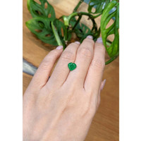 1.68 Ct. Emerald from Zambia Life Style