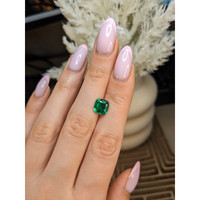 2.43 Ct. Emerald from Zambia Life Style