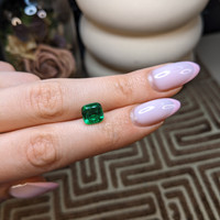 2.43 Ct. Emerald from Zambia Life Style