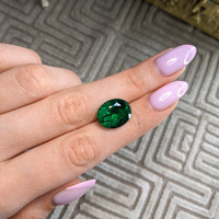 9.20 Ct. Emerald from Zambia Life Style