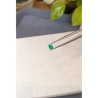 0.26 Ct. Emerald from Afghanistan Life Style