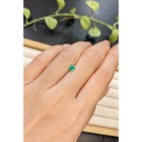 0.32 Ct. Emerald from Afghanistan Life Style