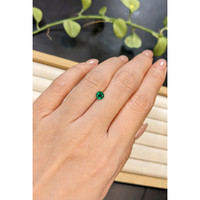 0.45 Ct. Emerald from Afghanistan Life Style