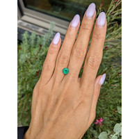 1.24 Ct. Emerald from Zambia Life Style